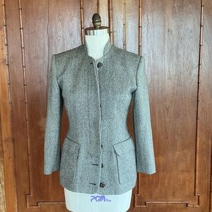 Stephen di Geronimo Brown Tweed Jacket with Pronounced Hourglass